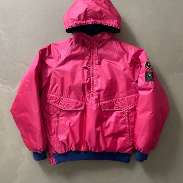 몽클레어 x 아식스 빈티지 아노락 파카