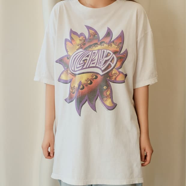 자이언트 1995 롤라팔루자 투어 빈티지 티셔츠 XL