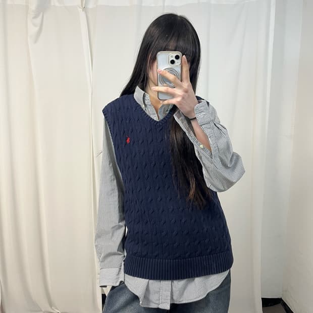 Polo Ralph Lauren cable knit vest