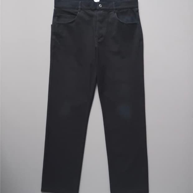 보테가 베네타 유니폼 몰스킨 팬츠