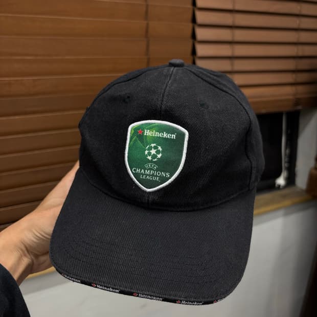 UEFA 유럽 축구 챔피언스리그 볼캡 모자