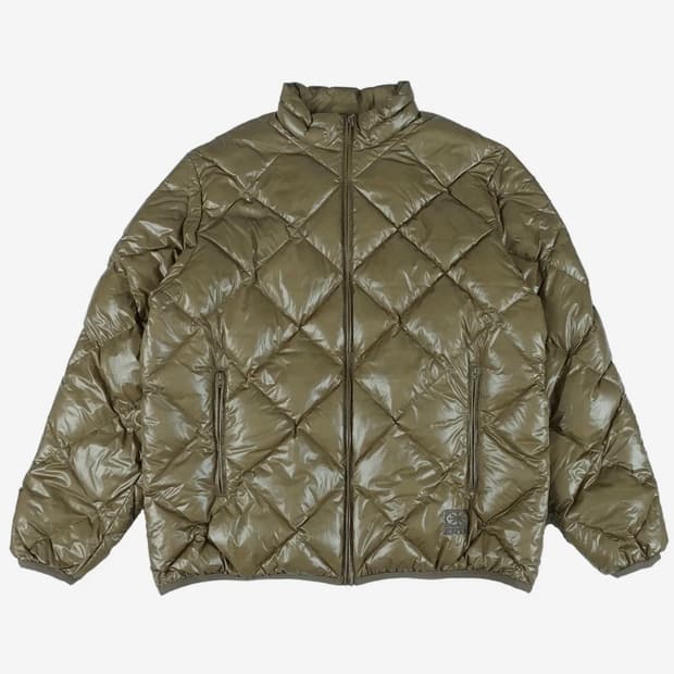 Rhombus Light Down Jacket Khaki
