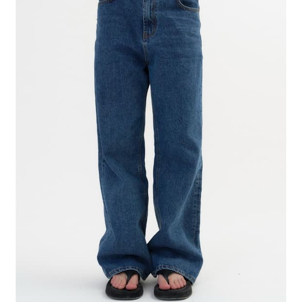 hetherment 헤더먼트 015 semi wide denim