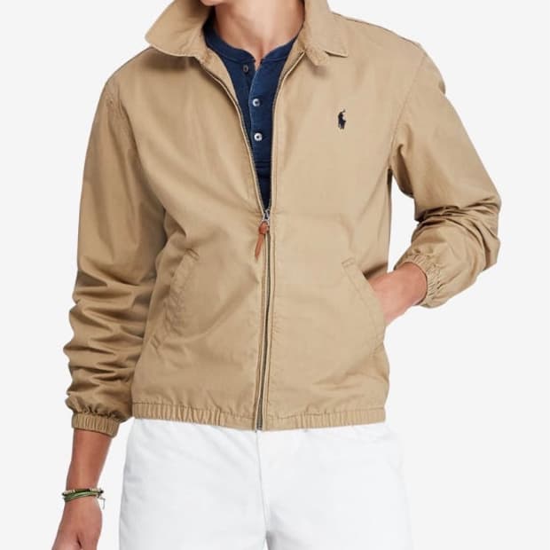 [L] 폴로 베이포트 자켓 베이지 탄