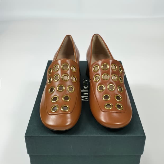 (36)(새상품) 멀버리 Poppy Eyelet 로퍼
