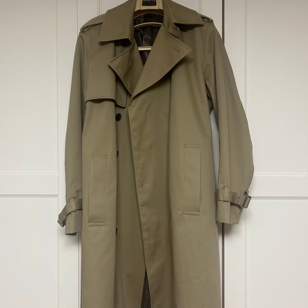 Theory 트렌치 코트 M 베이지-S급