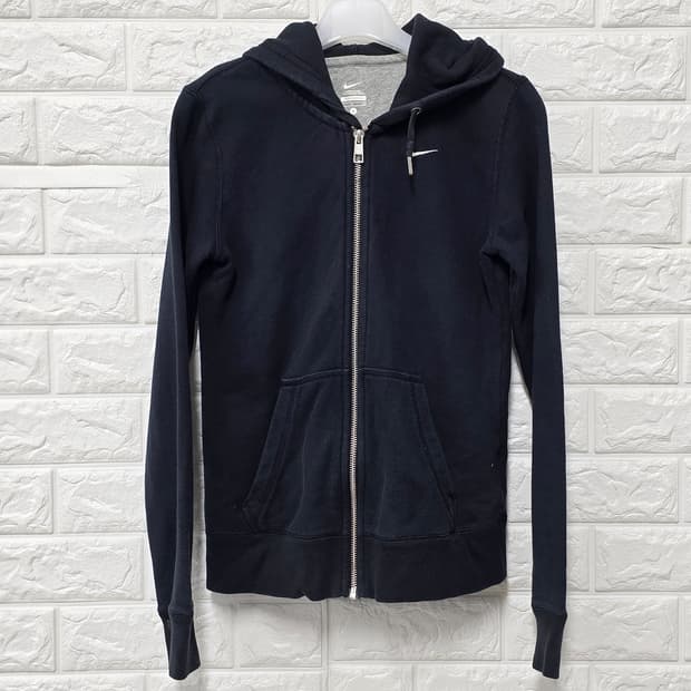 택포) 나이키 후드집업 S 검정