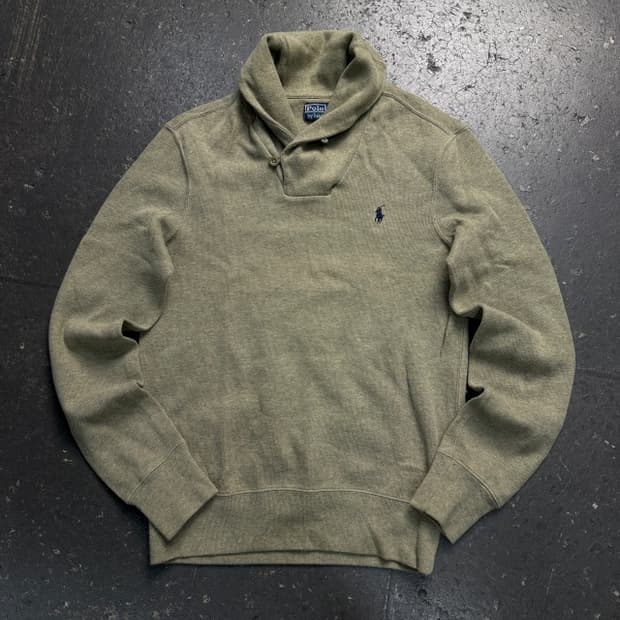 90 폴로 랄프로렌 숄카라 니트