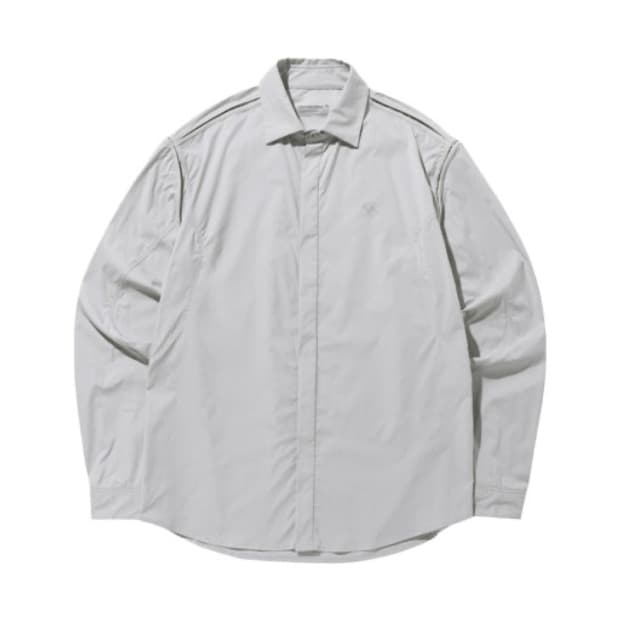 산산기어 트라이메쉬셔츠 그레이 1