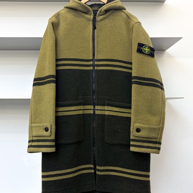 스톤아일랜드 19FW 파노 자카드 울 자켓