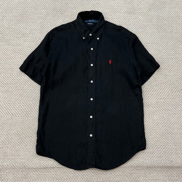 폴로 랄프로렌 린넨 반팔셔츠 r3382