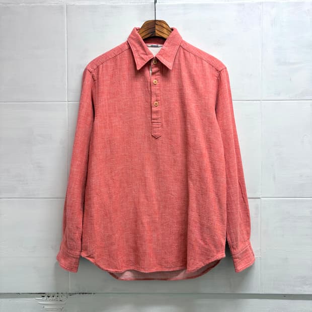 45RPM 45R 45알피엠 핑크 코튼 셔츠 JPN