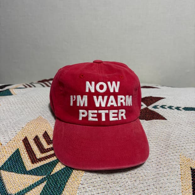 MY NAME IS PETER 피터 볼캡