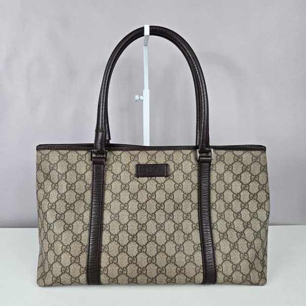 GUCCI 구찌 GG 수프림 PVC 숄더백 쇼퍼백 토트백 가방 정품