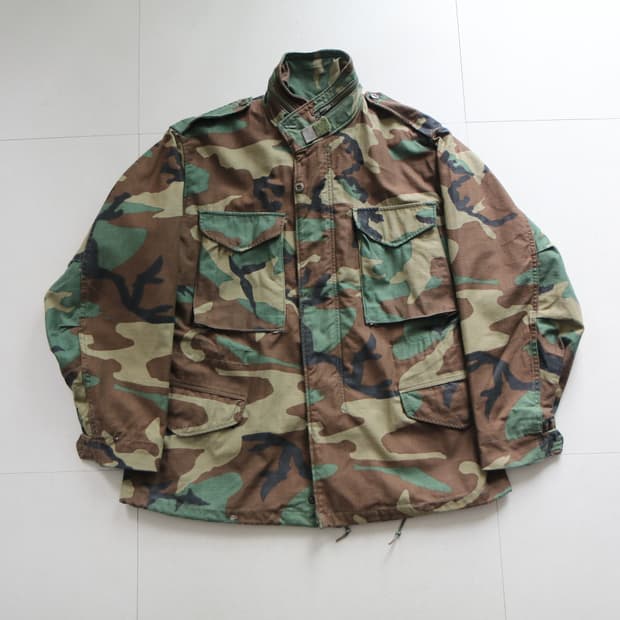 80s 미군 오리지널 우드랜드 M65 필드자켓 (M-S)