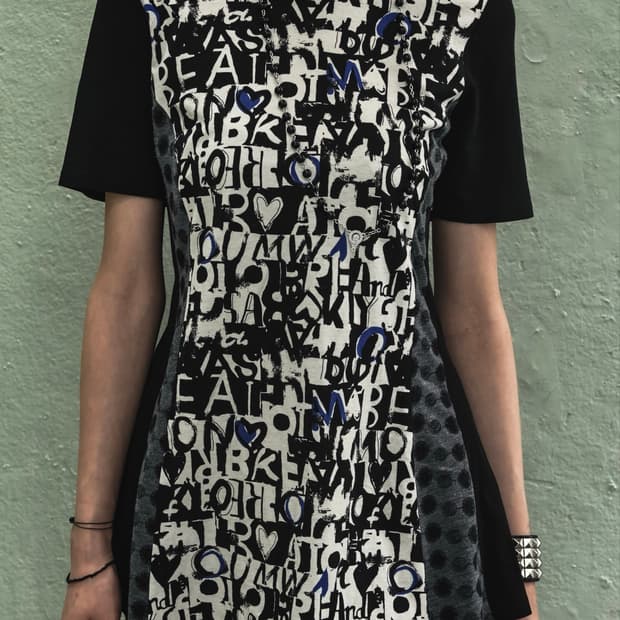 Lettering Detail T-shirt