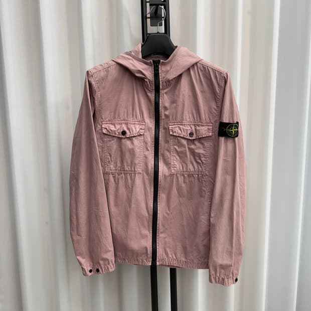 [백화점판/L] 스톤아일랜드 후드 오버셔츠 자켓