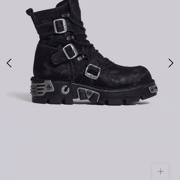 ( UK8 ) 뉴락 제이디드 런던 머스탱 부츠