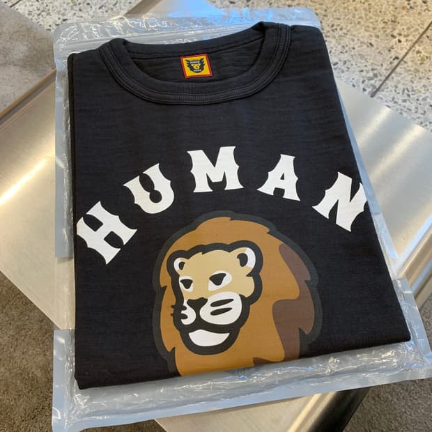 [L] 휴먼메이드 라이온 티셔츠 