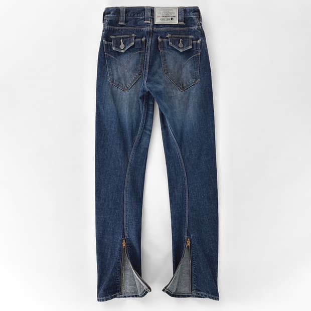 리바이스 엔지니어드 진 슬릿 지퍼 데님