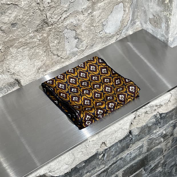 버버리 믹스 지오메트리 실크 스카프