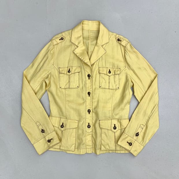 CARA CRUZ 린넨 자켓