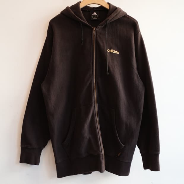 Adidas 아디다스 헤비코튼 집업후디