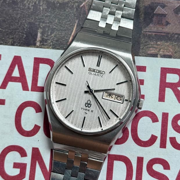 Seiko 세이코 쿼츠 TYPE II 데이 데이트
