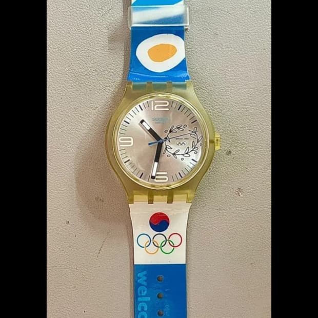 스와치 아테네 2004 올림픽 한정판