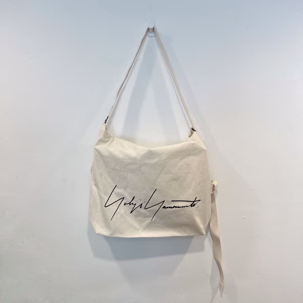 요지 야마모토 캔버스백