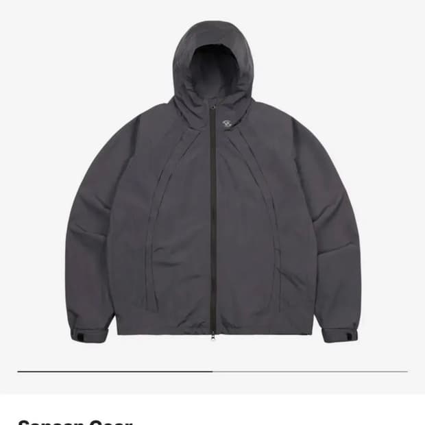 산산기어 윈드블록 자켓 차콜 21w 2
