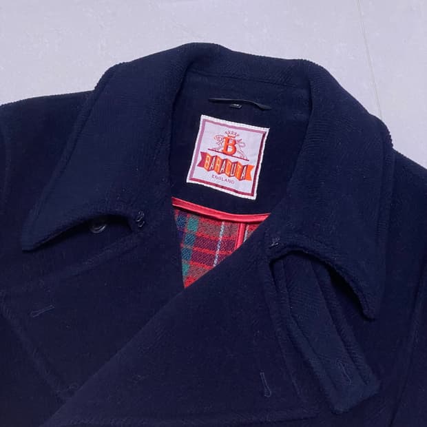 Baracuta 바라쿠타 더블페이스 더블코트 40