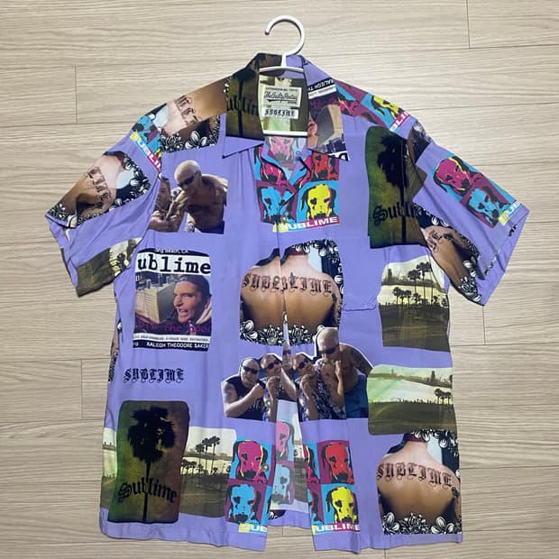 와코마리아 x 서브라임 셔츠