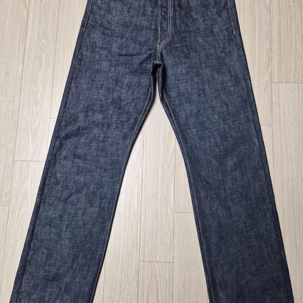 아웃스탠딩 재팬 메이드 프리미엄 셀비지 데님 팬츠