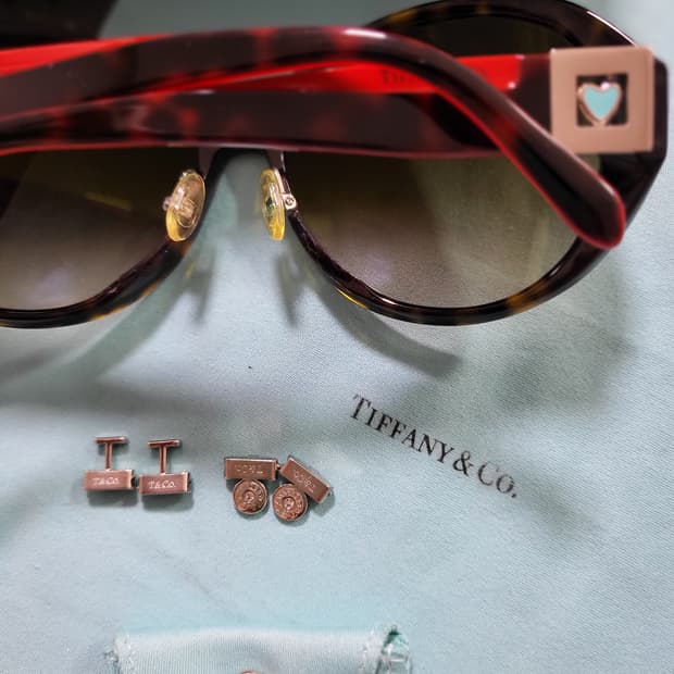(정품)티파니 선글라스 스페셜 에디션 풀세트+다리 교체용 실버2종 세트