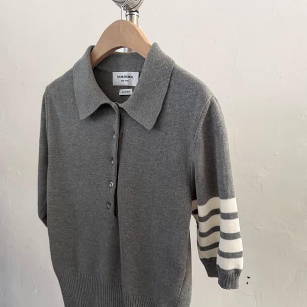 Thom Browne 톰브라운 2020 쉘아이콘 인타르시아 4-바 우먼 