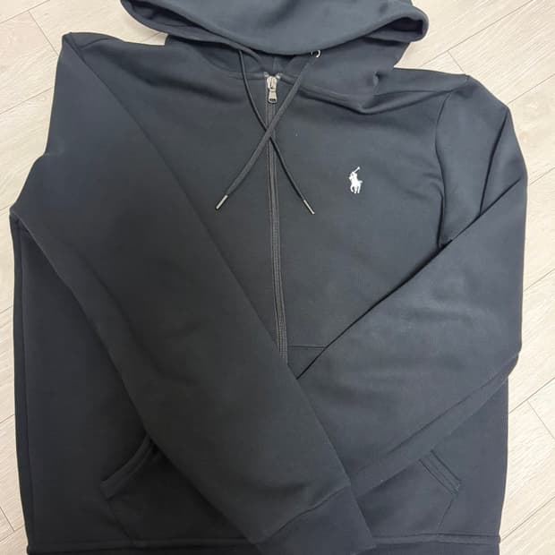 POLO RALPH LAUREN 폴로 랄프로렌 블랙 후드집업 s