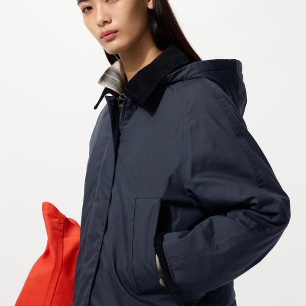 유니클로 퍼프테크 쇼트재킷