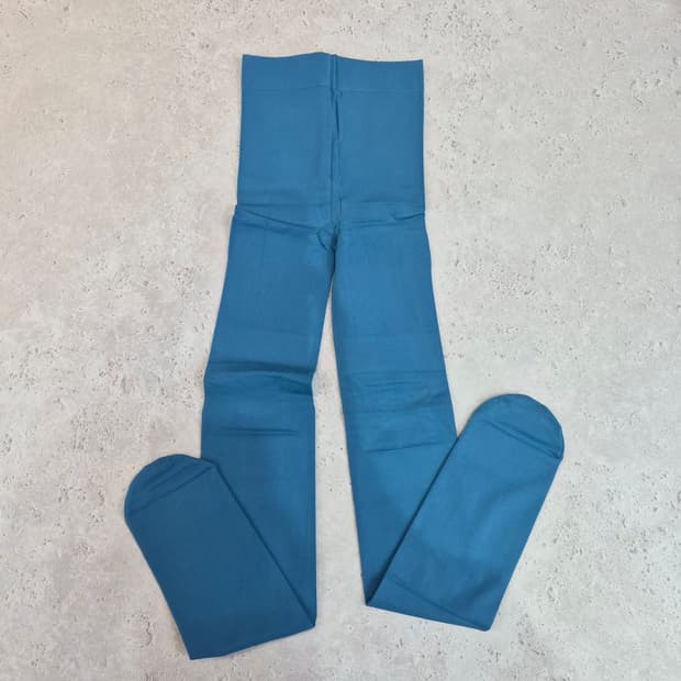 일본제 80데니어 터쿼이즈 컬러 타이즈 팬티스타킹