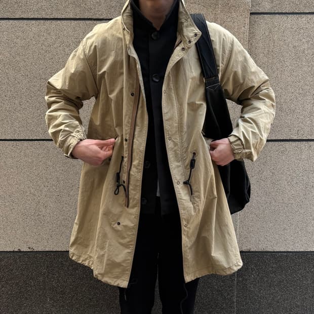 beaker X eastlogue  m-65 fishtail jacket