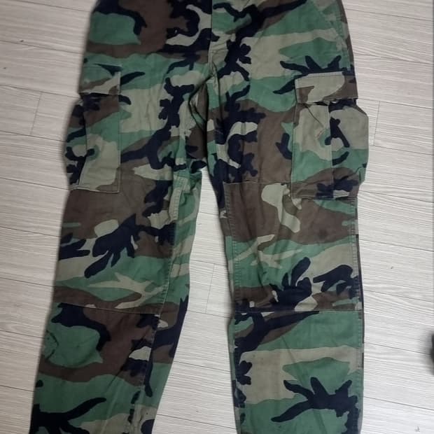 미군 우드랜드 바지(미둠숏)