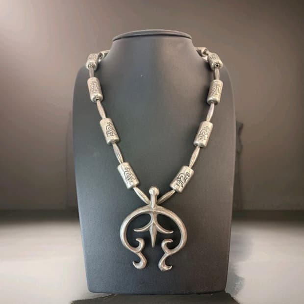 네이티브 아메리칸 주얼리 나바호 나자 목걸이 나자 펜던트