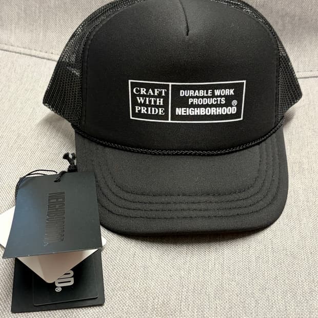 네이버후드 26ss바쉴드 트러커캡