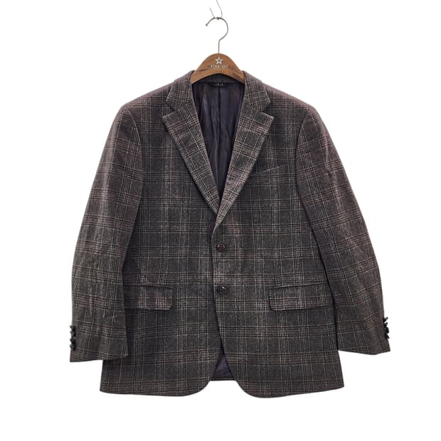 [106] DAKS 닥스 캐시미어 혼방 모직 체크 자켓