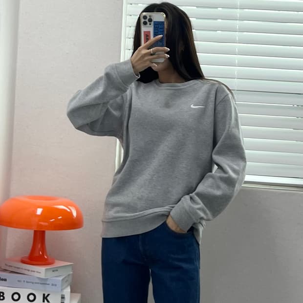 (M)나이키 기모 맨투맨-M1422