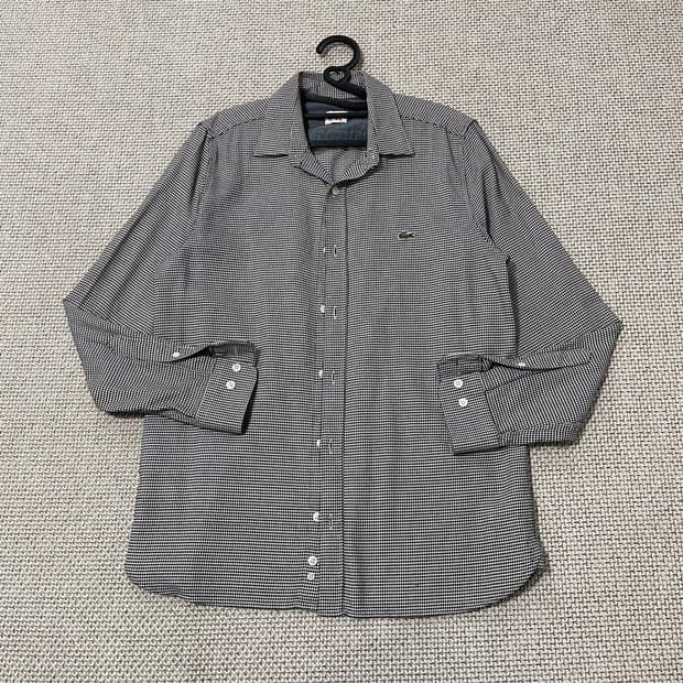 라코스테 체크 셔츠 7161