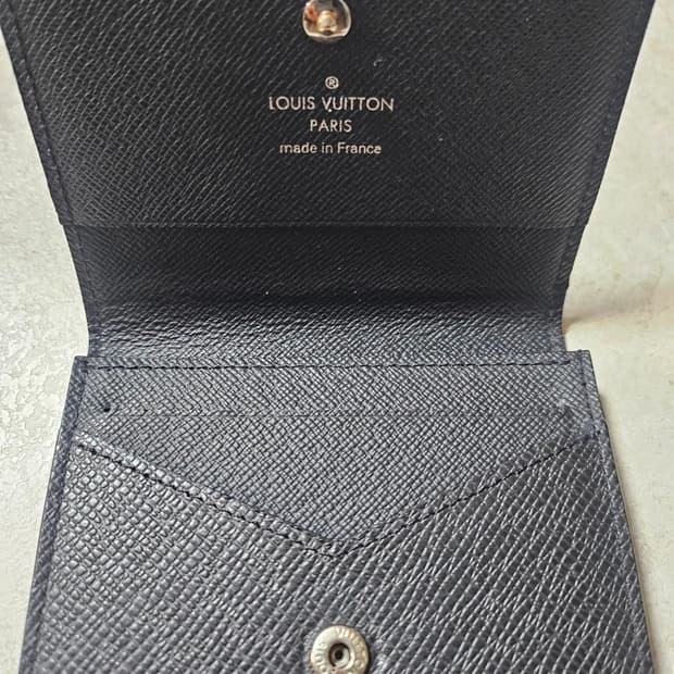 루이비통 엔벨로프 블랙 반지갑