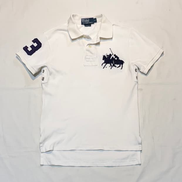 폴로 랄프로렌 빅포니 치프키프 카라티 화이트