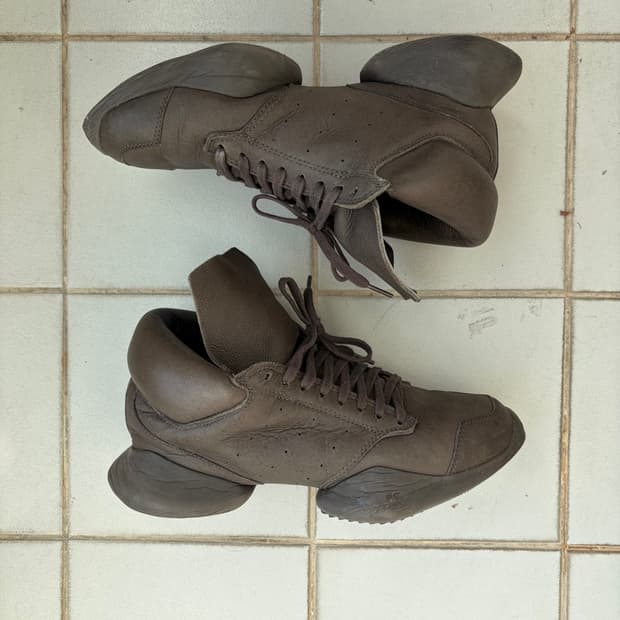 릭오웬스 x 아디다스 비셔스 러너 39