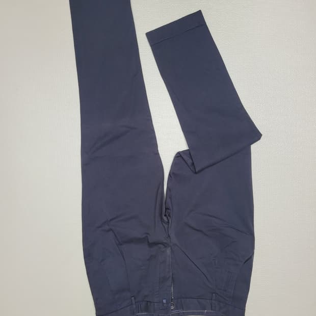 자라맨 ZARAMAN 남자 면 트윌 바지 33 네이비